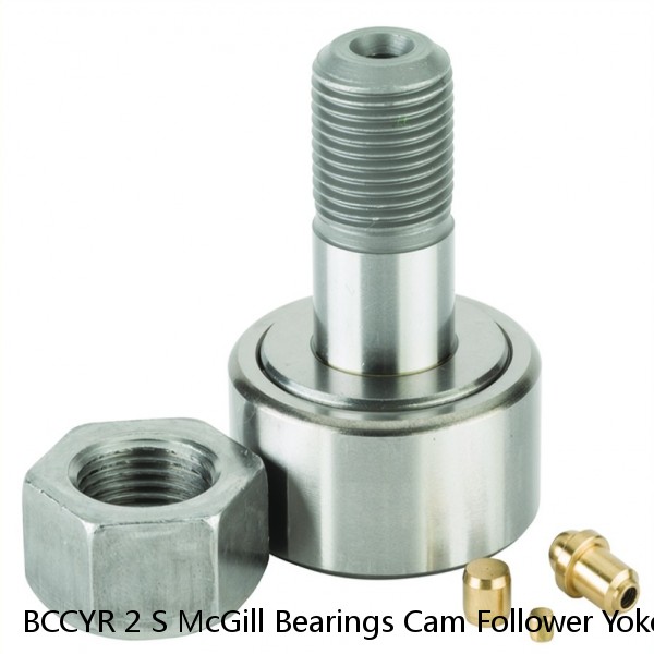 BCCYR 2 S McGill Bearings Cam Follower Yoke Rollers Crowned  Flat Yoke Rollers