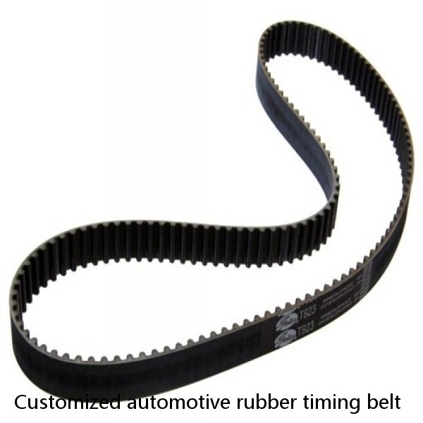 Customized automotive rubber timing belt