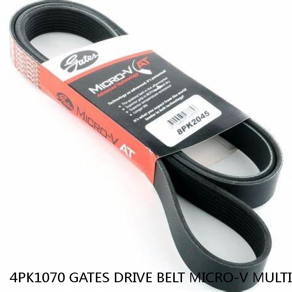 4PK1070 GATES DRIVE BELT MICRO-V MULTI RIBBED BELT P NEW OE REPLACEMENT for Land Cruiser 5VZFE 99364-51070 99364-81070