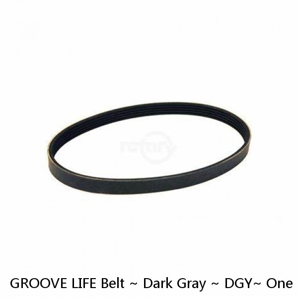 GROOVE LIFE Belt ~ Dark Gray ~ DGY~ One Size Fits Most ~ NEW