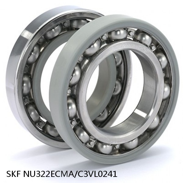 NU322ECMA/C3VL0241 SKF insocoat Hybrid Bearings