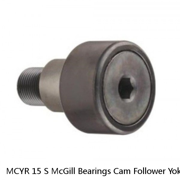 MCYR 15 S McGill Bearings Cam Follower Yoke Rollers Crowned  Flat Yoke Rollers