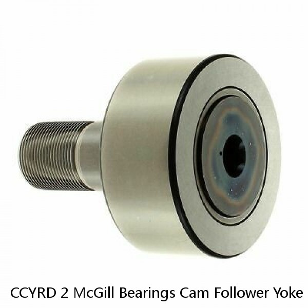 CCYRD 2 McGill Bearings Cam Follower Yoke Rollers Crowned  Flat Yoke Rollers