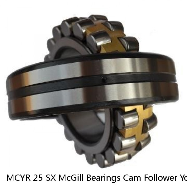 MCYR 25 SX McGill Bearings Cam Follower Yoke Rollers Crowned  Flat Yoke Rollers